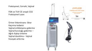 VAJİNAL LAZER TEDAVİSİ